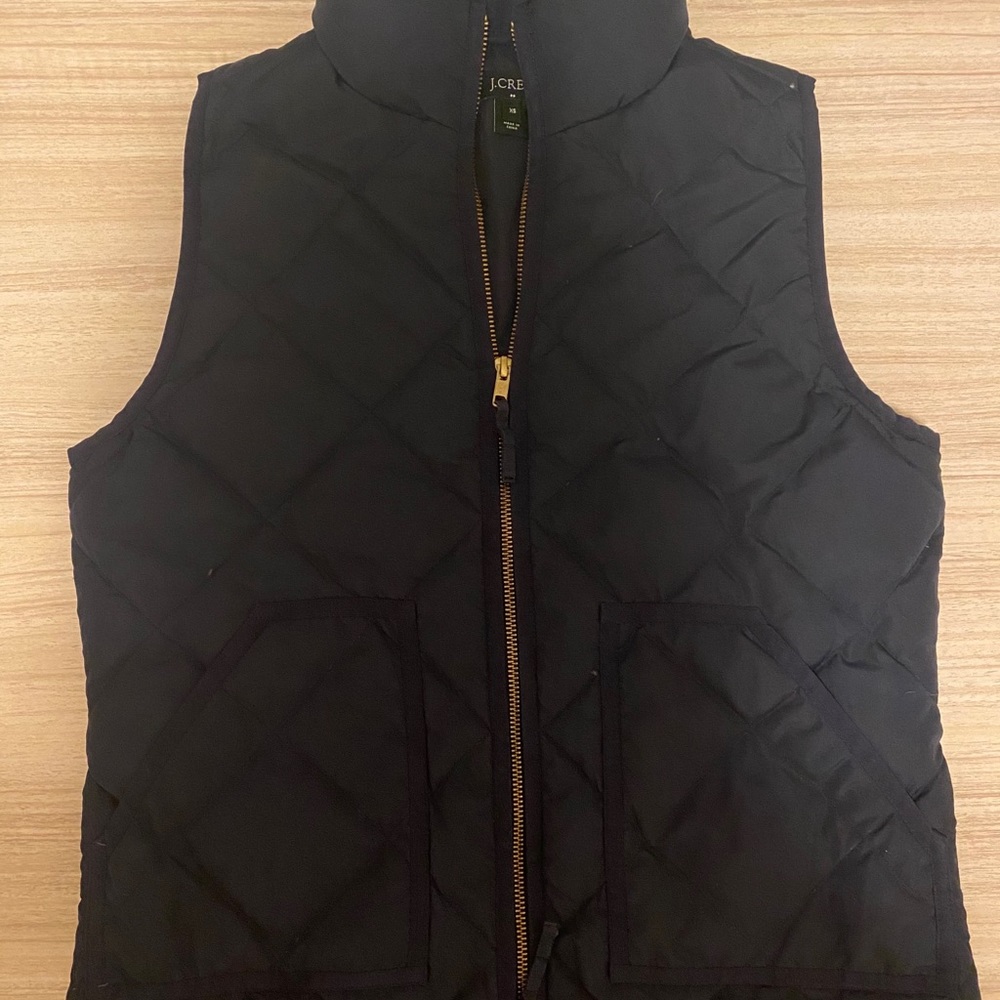 Navy XS JCrew Vest
